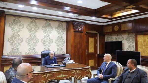 محافظ المنيا انطلاق اعمال تطوير استاد المنيا الرياضي