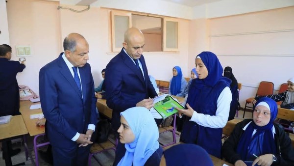 وزير التعليم ومحافظ المنيا 