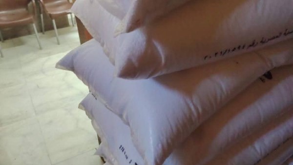 تجميع كمية من الأسمدة