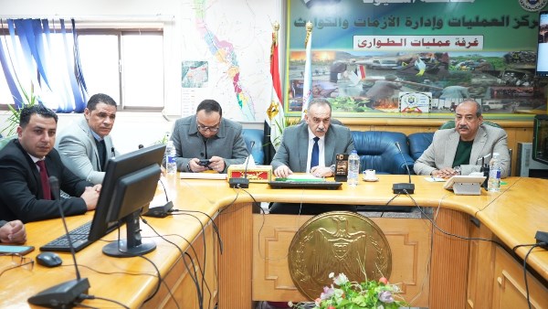 غرفة عمليات محافظة أسيوط 