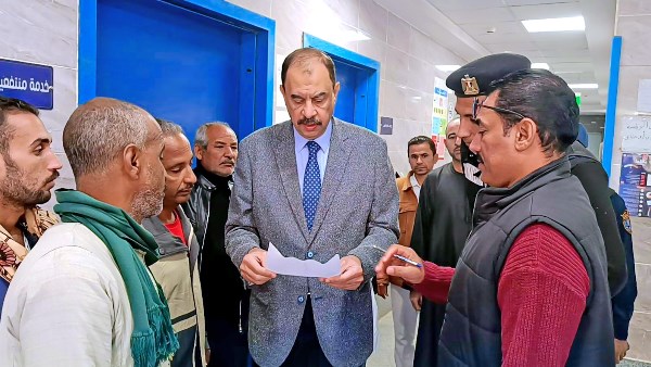 جانب من جولة محافظ سوهاج