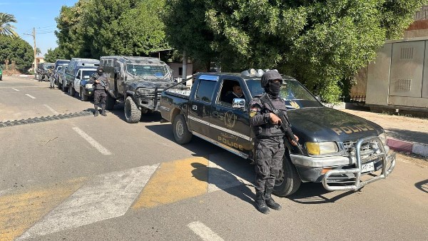 التواجد الأمني بشوارع سوهاج