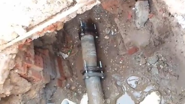 كسر مياه الخضيرات بقنا