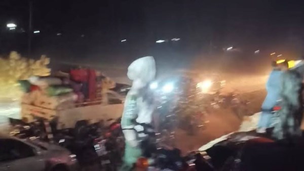 موقع السيارة الغارقة