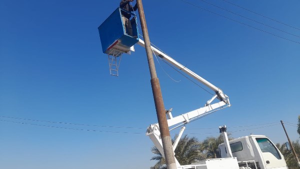 إنارة الطرق بقنا