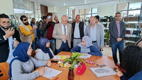 محافظ الأقصر يفتتح أعمال تطوير مكتبة مصر العامة .. الأعمال تضمنت تطويرا شاملا للمبنى داخليا وخارجيا