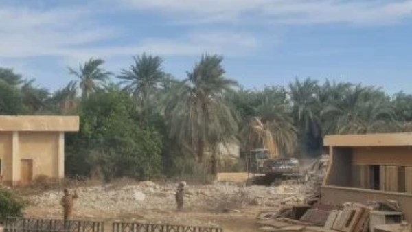 موقع المبني تحت الانشاء