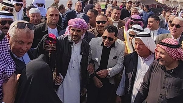 وزير الرياضة يشهد حفل زفاف على الطريقة العربية القديمة بمهرجان الرياضات التراثية وزير الرياضة يشهد حفل زفاف على الطريقة العربية القديمة بمهرجان الرياضات التراثية