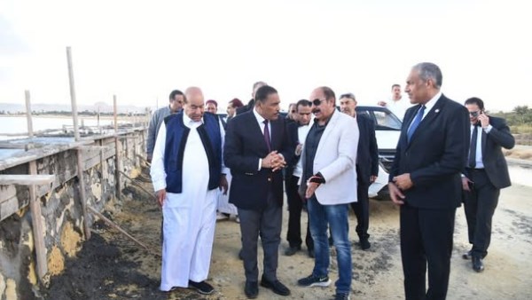 محظ مطروح  خلال زيارته لسيوة