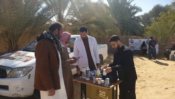 خلال  فاعليات القافلة