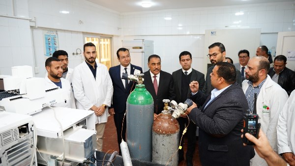 خلال افتتاح محافظ مطروح بعض المنشآت الصحية