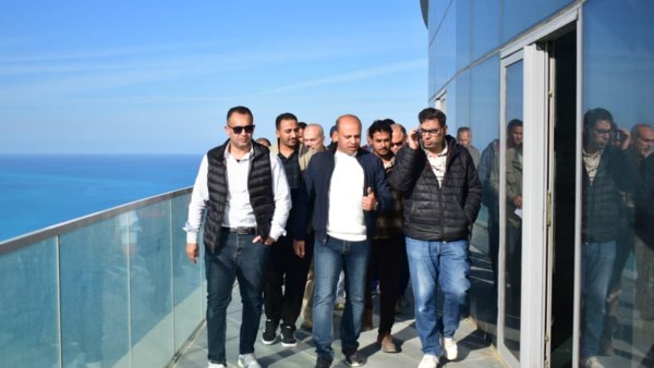  خلال تفقد برج  LD06  بالعلمين 