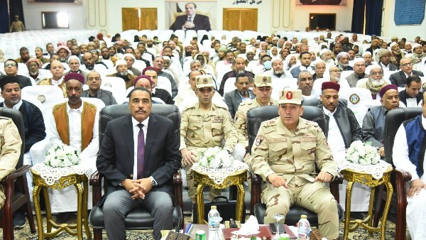 محافظ مطروح خلال الاحتفالية بواحة سيوة 