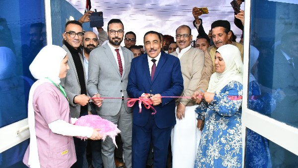 محافظ مطروح يفتتح الوحدة الصحية بقرية بنجر 26 بإدارة الحمام .. صور