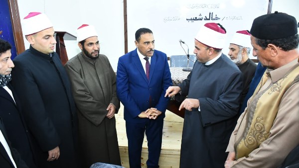 محافظ مطروح خلال  الافتتاح 