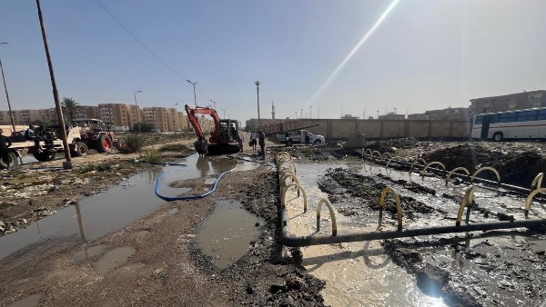 مياه القناة : بدء تجميل المحطات ووصول الخدمة لأهالي ميت ابو الكوم بالكامل