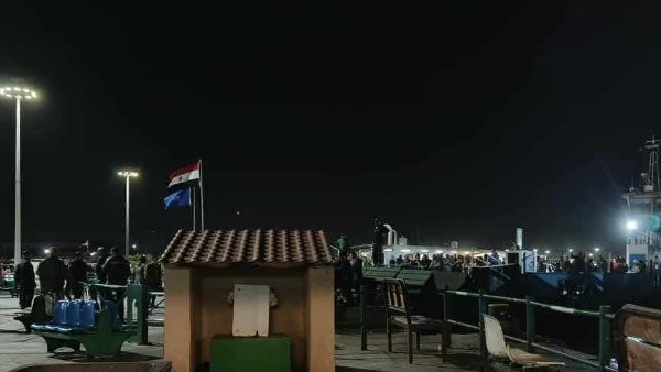 وفاة طفل في حادث اصطدام معدية ركاب بورسعيد بورفؤاد 