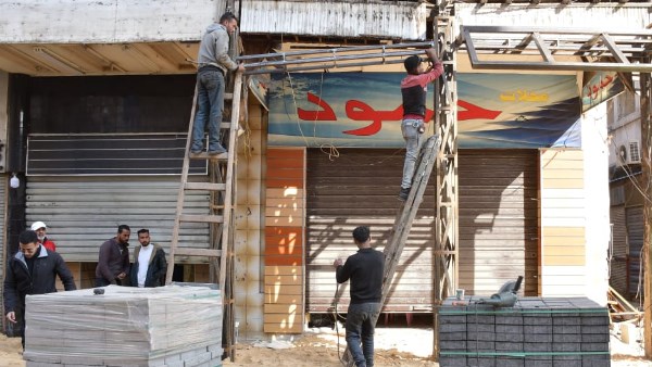 جهود مكثفة للانتهاء من نموذج تطوير شارعي الحميدي والتجاري استعدادا لافتتاحه مع عيد بورسعيد القومي