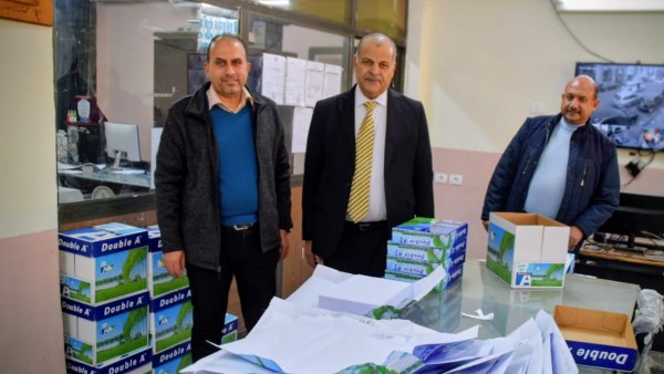 الغرباوي يتابع آخر استعدادات مطبعة بورسعيد السرية لامتحانات نصف العام