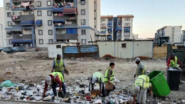 بهنساوي : تكثيف الجهود للإرتقاء بمنظومة النظافة لتحسين مستوى الرؤية البصرية 