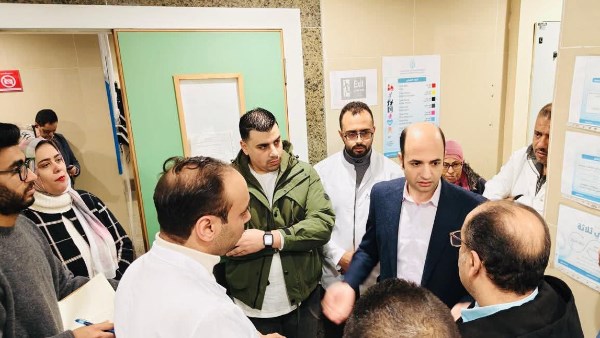 جولة تفقدية لرئيس رعاية بورسعيد بمستشفي السلام 