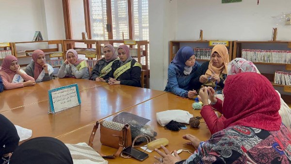 انطلاق ورش أيادي مصر المجانية بمكتبة مصر العامة في دمياط انطلاق ورش أيادي مصر المجانية بمكتبة مصر العامة في دمياط