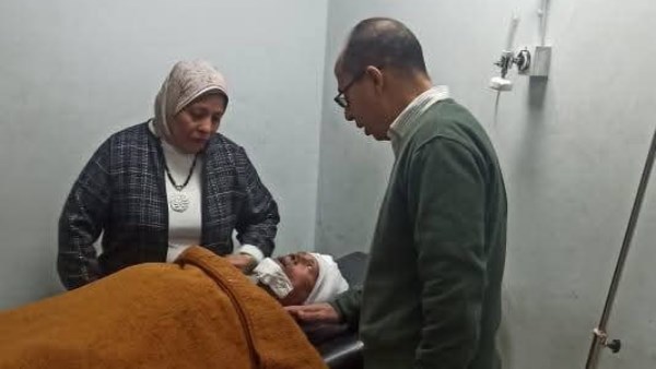 جانب من الحادث 