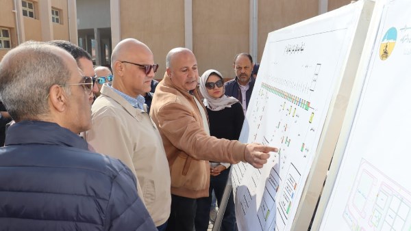 محافظ القليوبية يتفقد محطة مياه المنشأة الكبرى بكفر شكر بطاقة 45 ألف متر مكعب يوميًا محافظ القليوبية يتفقد محطة مياه المنشأة الكبرى بكفر شكر بطاقة 45 ألف متر مكعب يوميًا