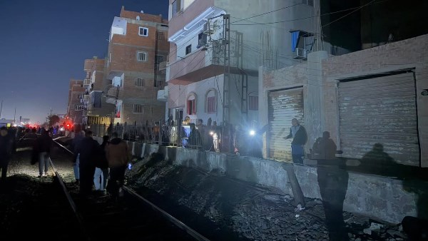 جانب من الحادث 