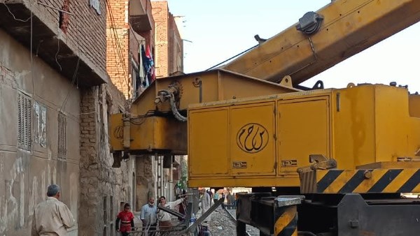 جانب من الحادث 