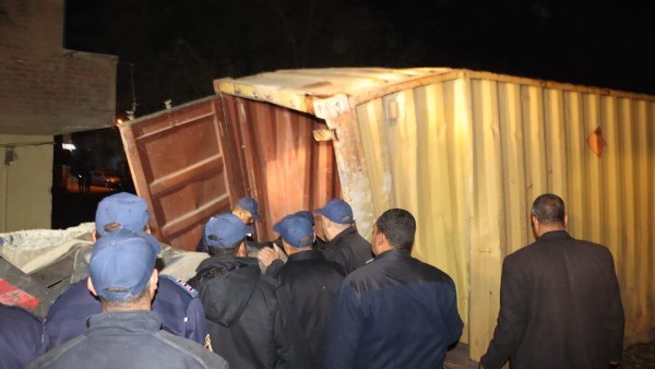 جانب من الحادث 