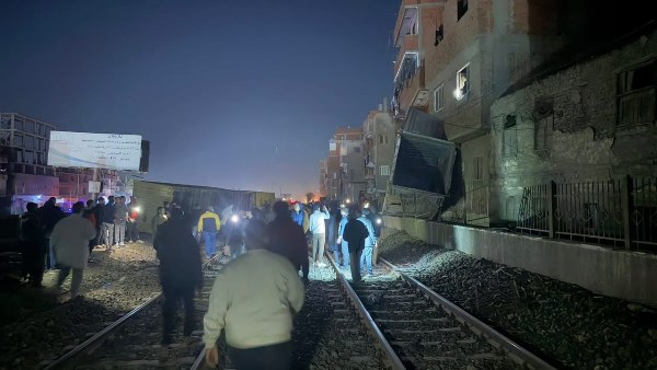 جانب من الحادث 