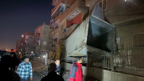 جانب من الحادث 