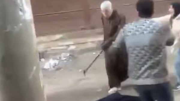 واقعة عجوز مسن بالمحلة