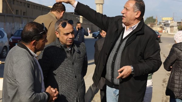 مياه الشرب بالغربية: أعمال صيانة وإصلاح خط خرسانة رئيسى قطر ٨٠٠ مملى أمام شركة النصر