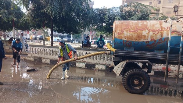 شفط مياه الأمطار 