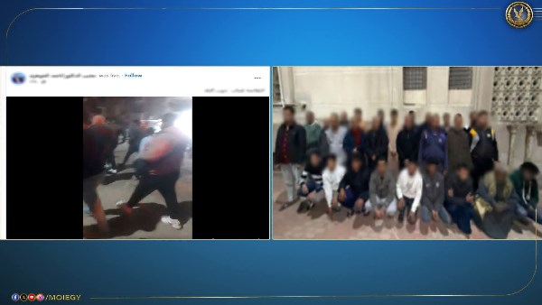 جانب من المضبوطات 