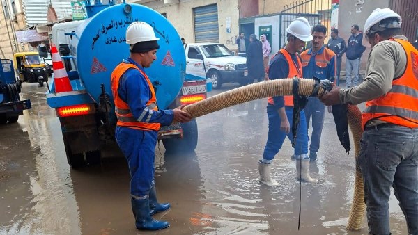 كسح مياه الأمطار 