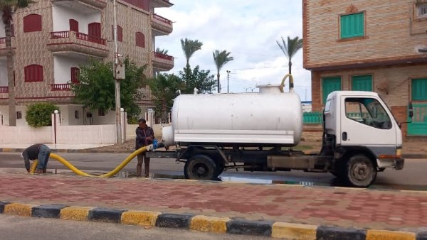 كسح مياه الأمطار 