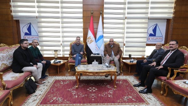 شراكة دولية قوية.. جامعة كفر الشيخ تستقبل وفد إيريز الهولندي لمُتابعة مشروع الزراعة الذكية