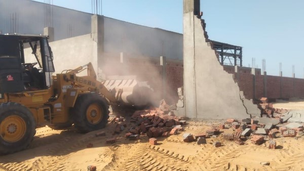 ازالة المخالفات بالمحافظات 