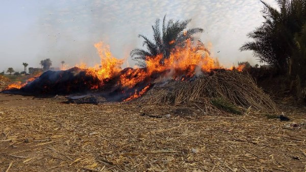 حريق الصلعا 