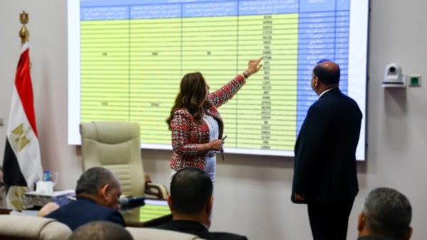 وزيرة التنمية المحلية 