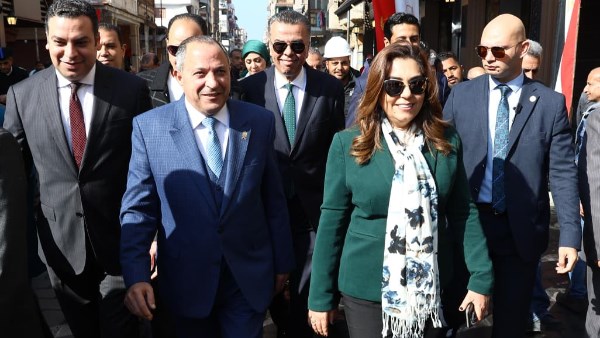 جولة وزيرة التنمية المحلية في بورسعيد 