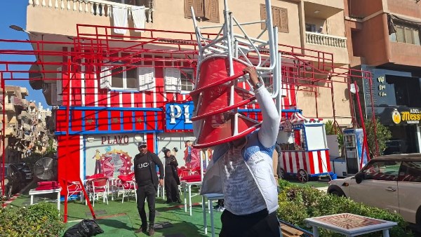 ازالة الاشغالات 