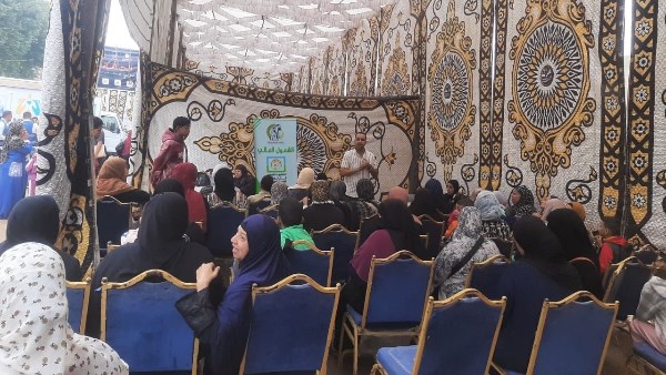 القومي للمرأة ينفذ فعاليات مبادرة "إنتِ الحياة" بمحافظة الجيزة 