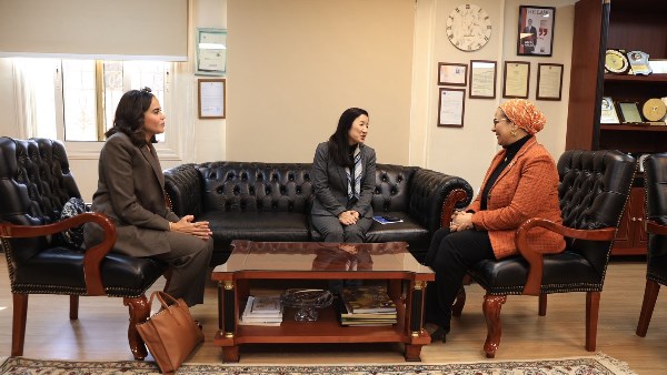 رئيسة المجلس القومى للمرأة تستقبل الممثلة المقيمة لبرنامج الأمم المتحدة الإنمائي في مصر