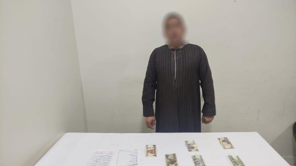 بيدفع رشاوى.. القبض على أحد أنصار مرشح بالأقصر بيدفع رشاوى.. القبض على أحد أنصار مرشح بالأقصر