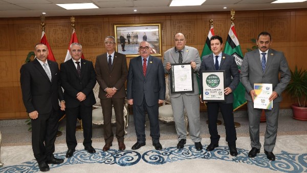 هيئة قضايا الدولة تحصل على المصادقة الدولية شهاده تقارير غازات الانحباس الحراري كأول جهة حكومية في مصر