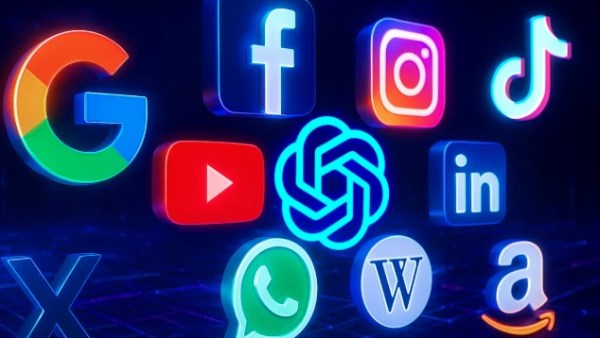 هذه المنصات الأكثر شعبية على الإنترنت في 2025